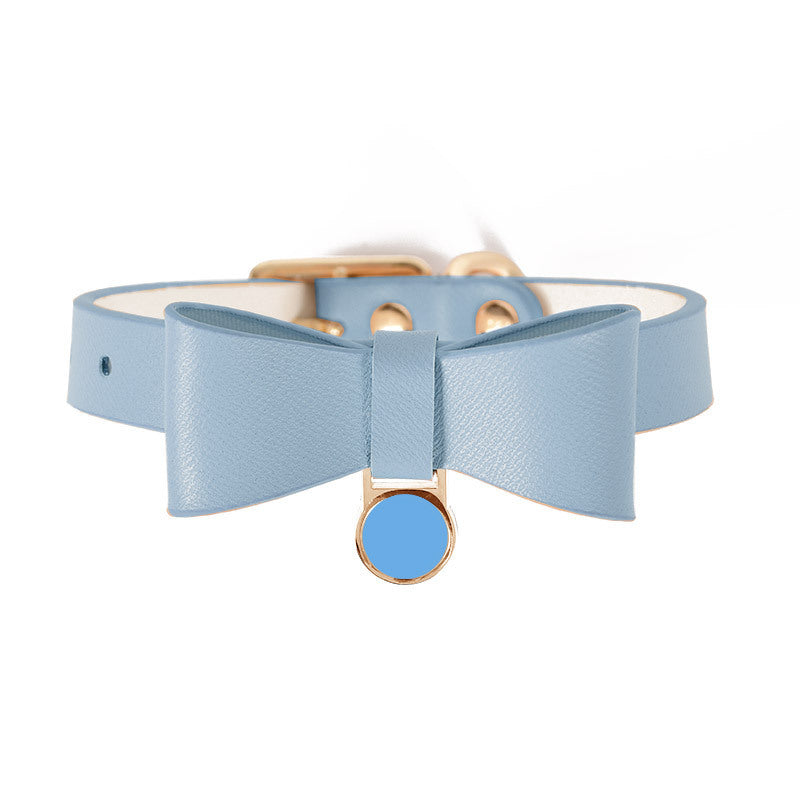 Signature Leather Cat Collar – Refined Essential