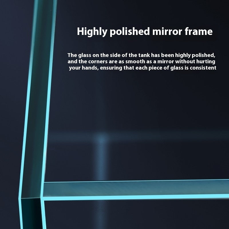 Vista Aquarium – Ultra-Clarity Low-Iron Desk Tank