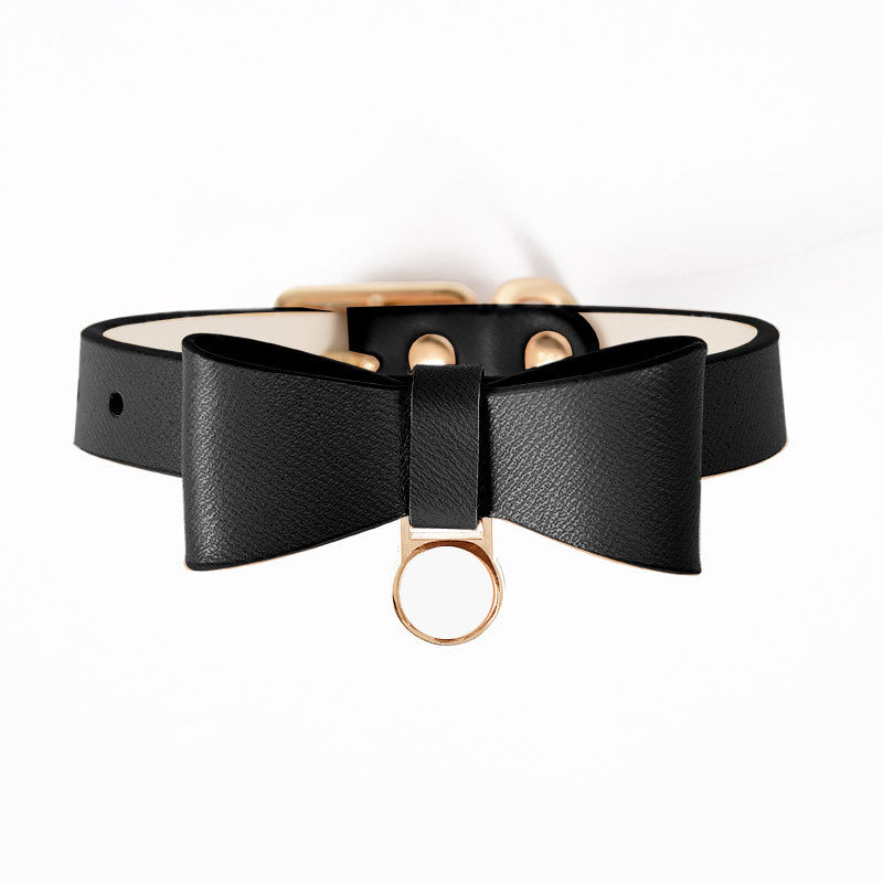 Signature Leather Cat Collar – Refined Essential