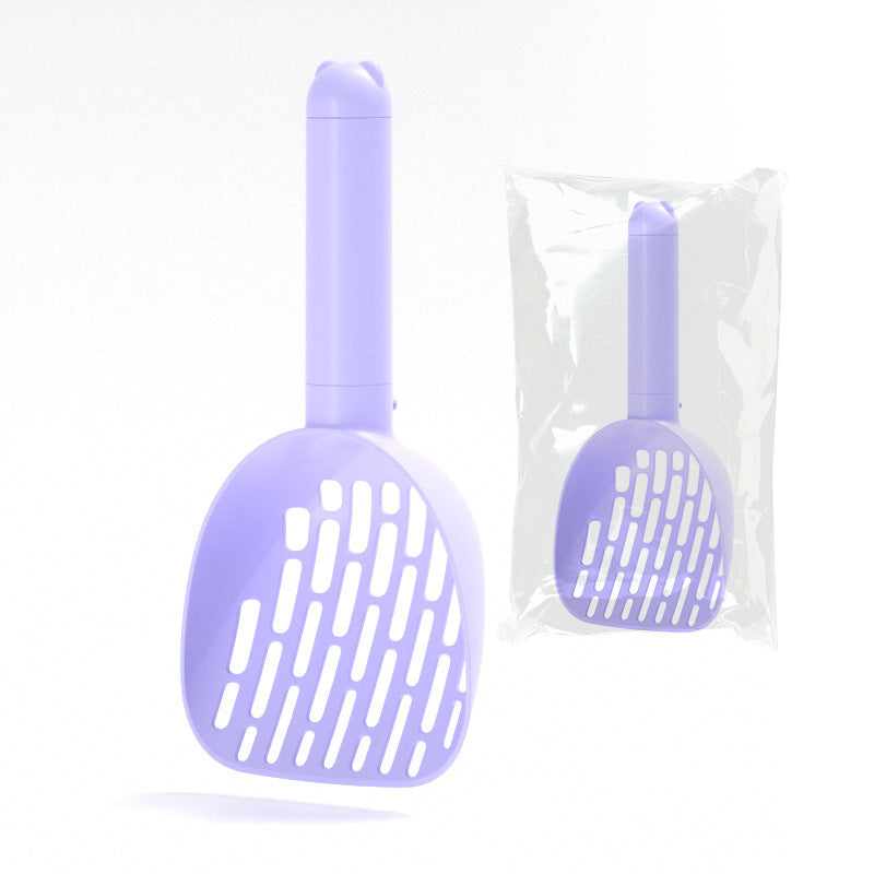 Sanctuary Litter Scoop – Aesthetic Shovel with Base & Dispenser