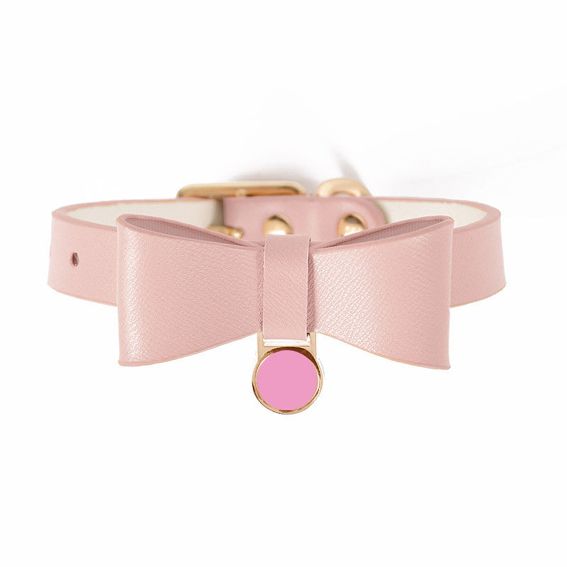 Signature Leather Cat Collar – Refined Essential