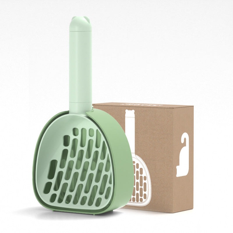 Sanctuary Litter Scoop – Aesthetic Shovel with Base & Dispenser