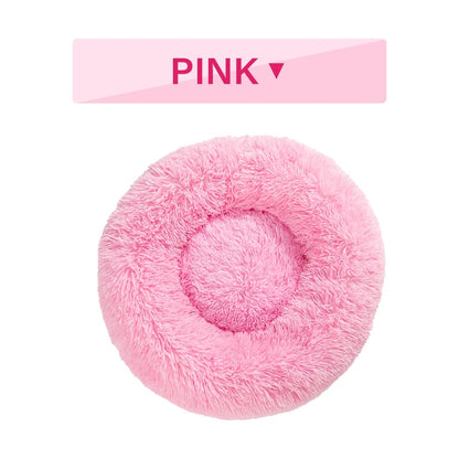 The Cloud Nest — Calming Plush Donut Dog Bed