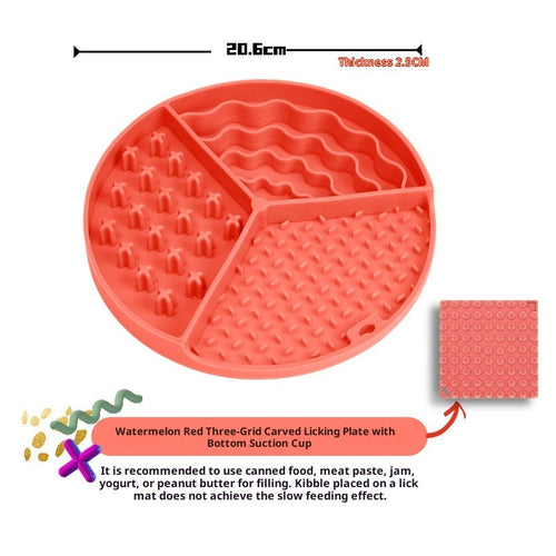 The Lick Mat — Enrichment Slow Feeder for Dogs