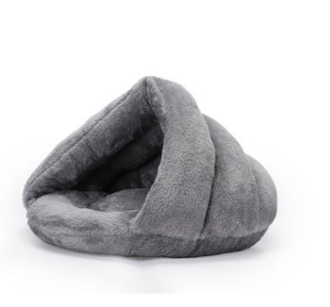 The Arctic Nest — Velvet Plush Dog Bed