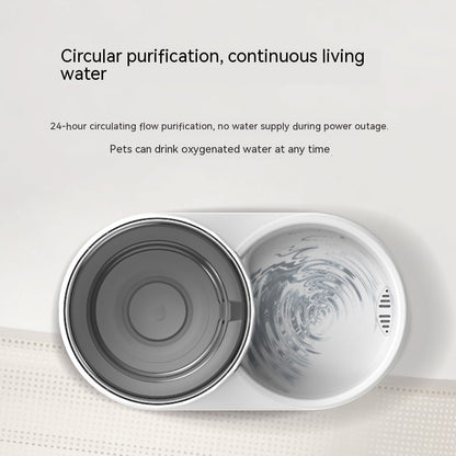 The Flow Fountain — Ceramic-Style Cat Water Fountain