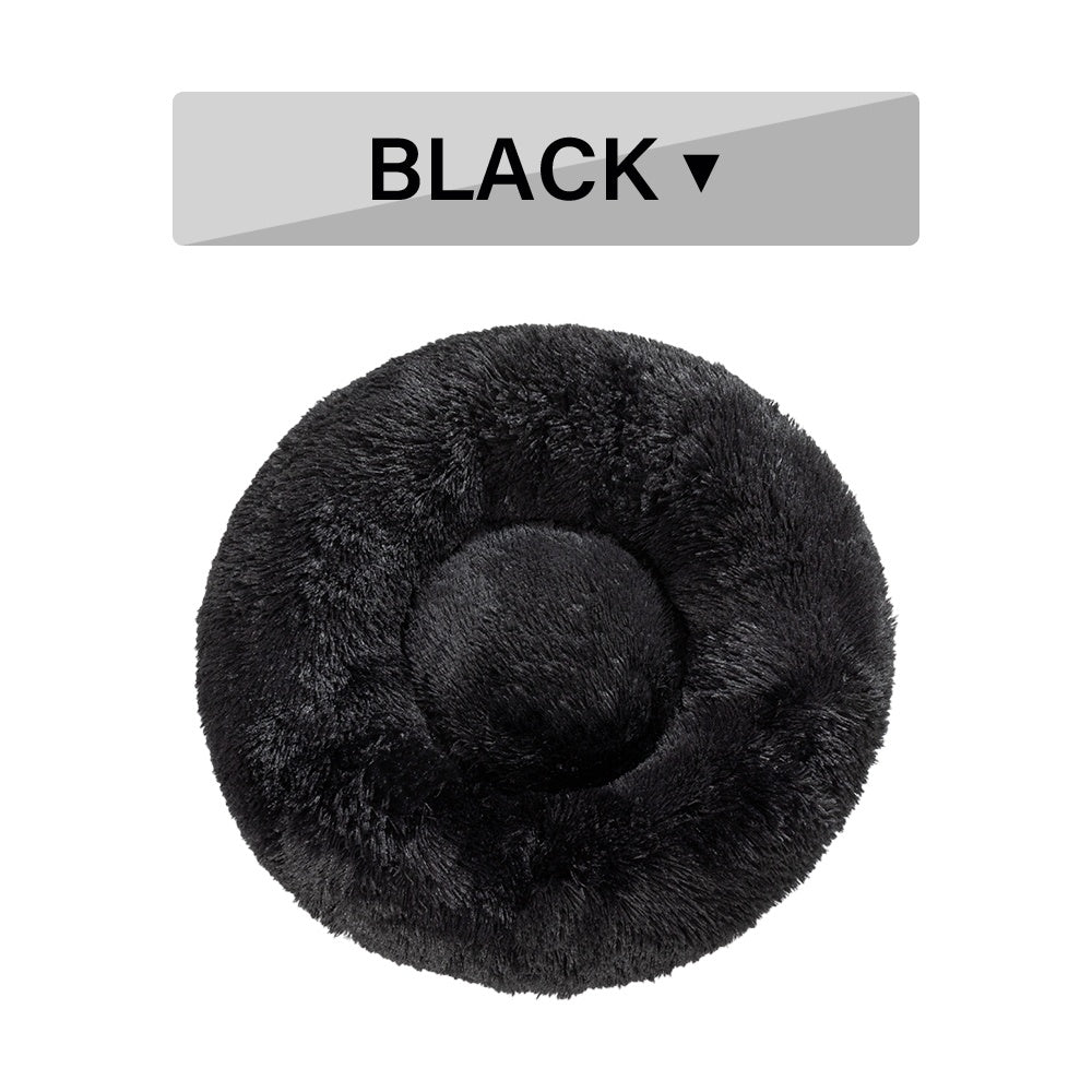 The Cloud Nest — Calming Plush Donut Dog Bed