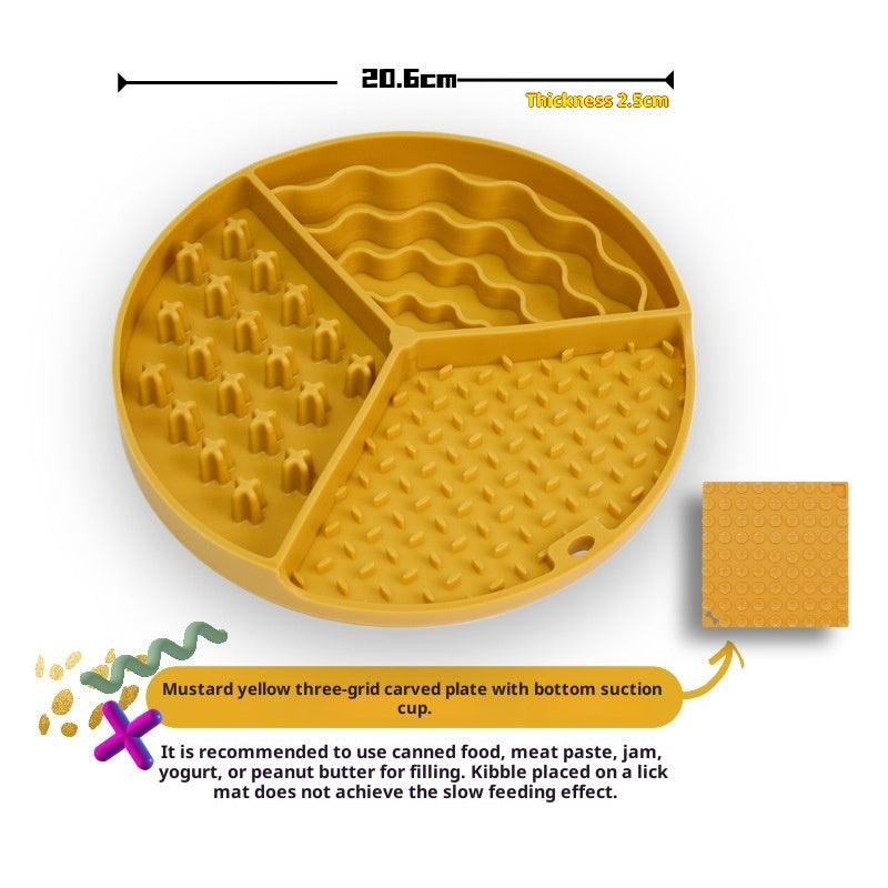 The Lick Mat — Enrichment Slow Feeder for Dogs