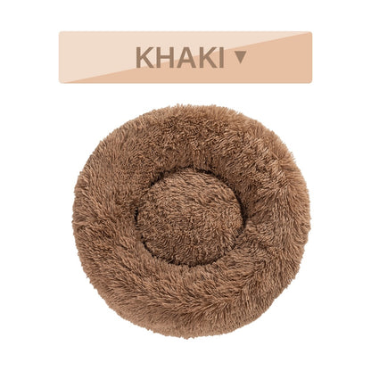 The Cloud Nest — Calming Plush Donut Dog Bed