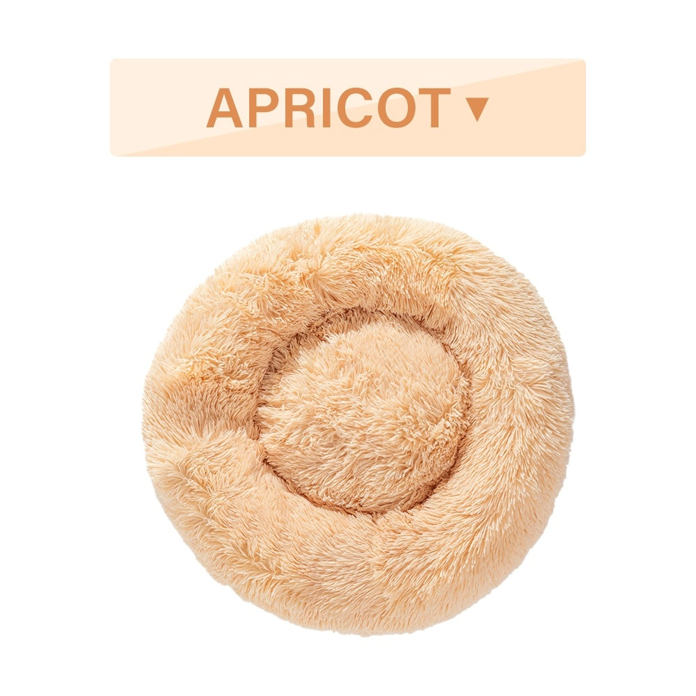 The Cloud Nest — Calming Plush Donut Dog Bed