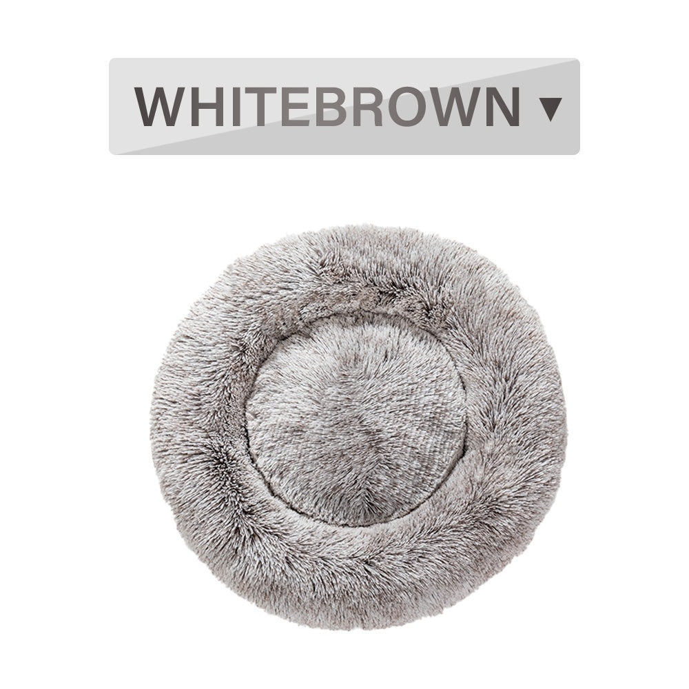 The Cloud Nest — Calming Plush Donut Dog Bed