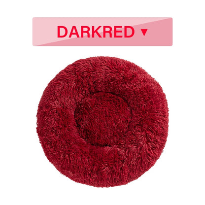 The Cloud Nest — Calming Plush Donut Dog Bed