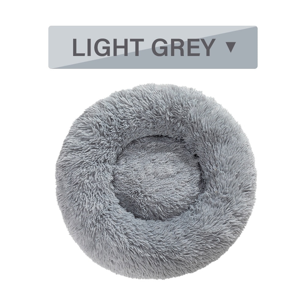 The Cloud Nest — Calming Plush Donut Dog Bed