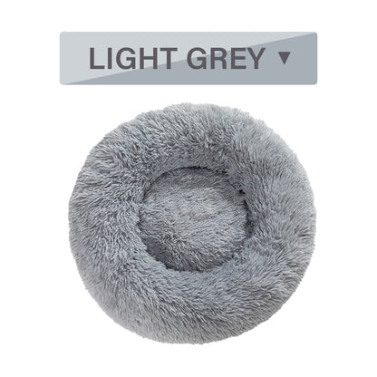 The Cloud Nest — Calming Plush Donut Dog Bed
