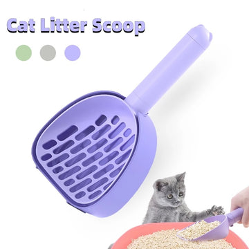 Sanctuary Litter Scoop – Aesthetic Shovel with Base & Dispenser

