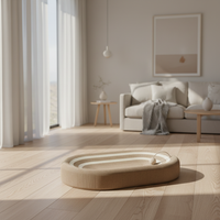 The Sisal Nest – Handcrafted Cat Scratch Board with Cozy Hideaway