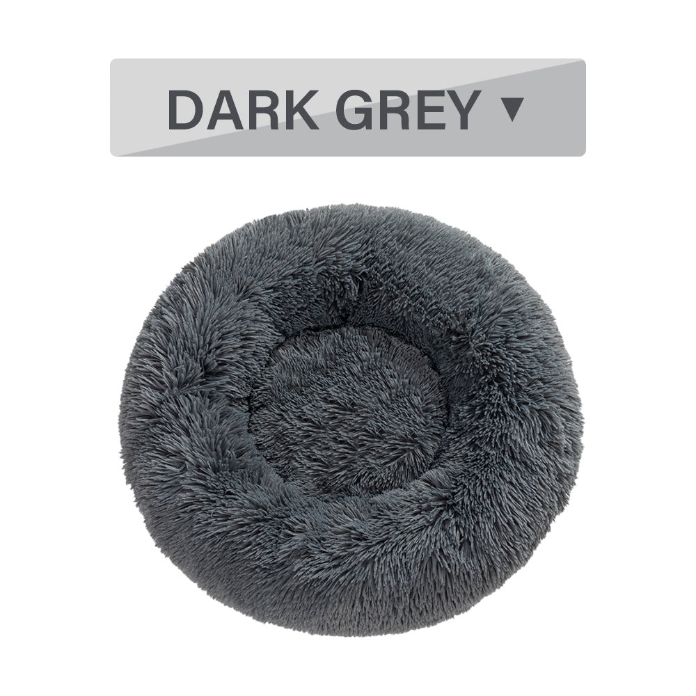 The Cloud Nest — Calming Plush Donut Dog Bed