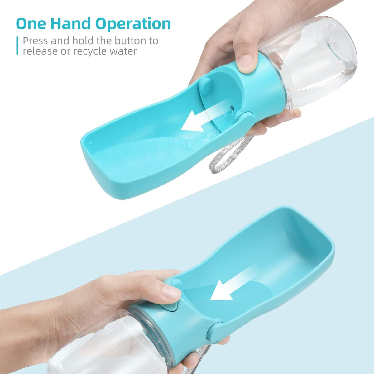The Trail Bottle — Portable Dog Water Bottle for Walks