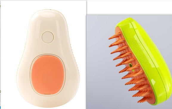 The Steam Brush — 3-in-1 Electric Grooming Spray for Cats
