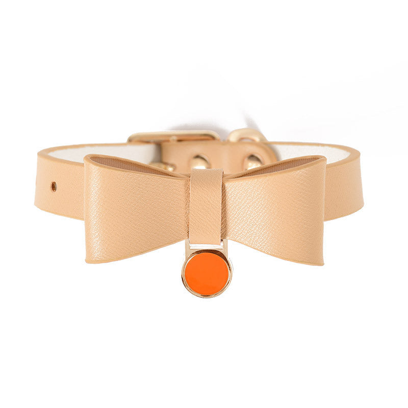Signature Leather Cat Collar – Refined Essential