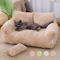 Velvet Boudoir Sofa – Elevated Plush Nest for Pets