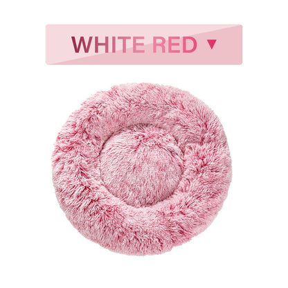 The Cloud Nest — Calming Plush Donut Dog Bed