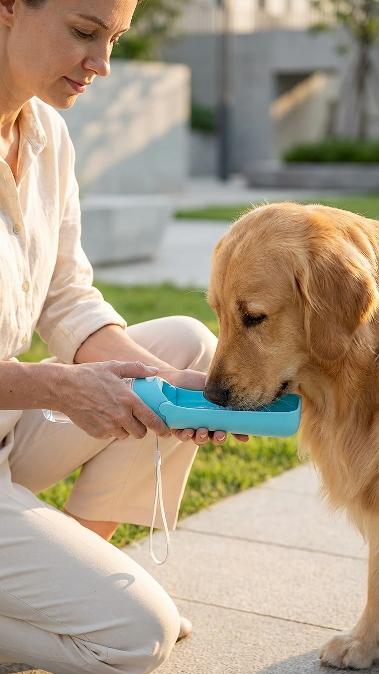 The Trail Bottle — Portable Dog Water Bottle for Walks