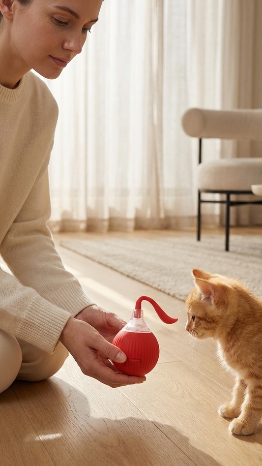 The Roll Ball — Interactive Motion Cat Toy